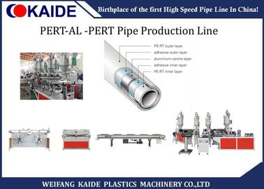 PERTのAL PERTの合成の管の放出の行30mx4mx2.5mのサイズの管の押出機機械